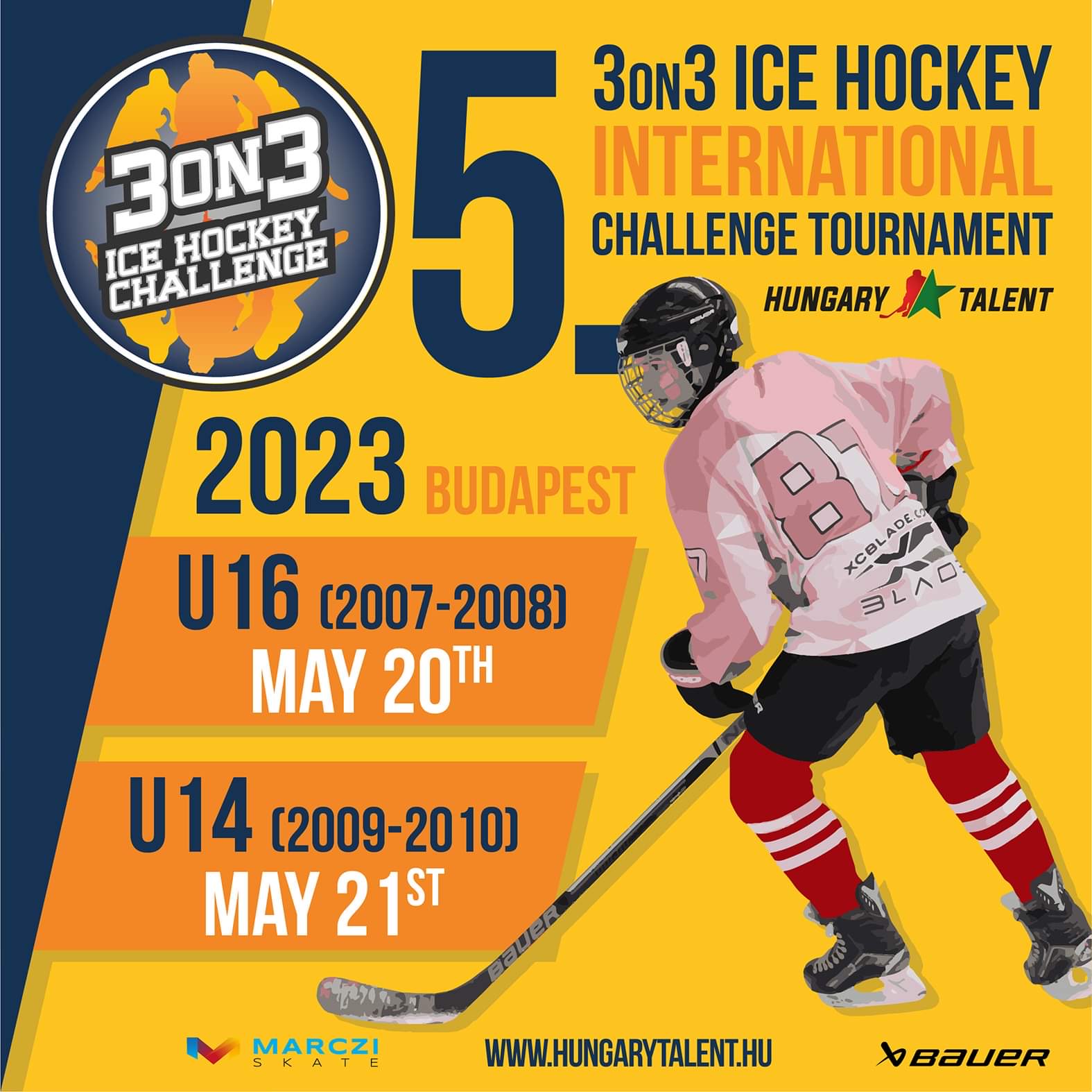 XCBlade 3on3 Ice Hockey Challenge Tournament – ötödik alkalommal