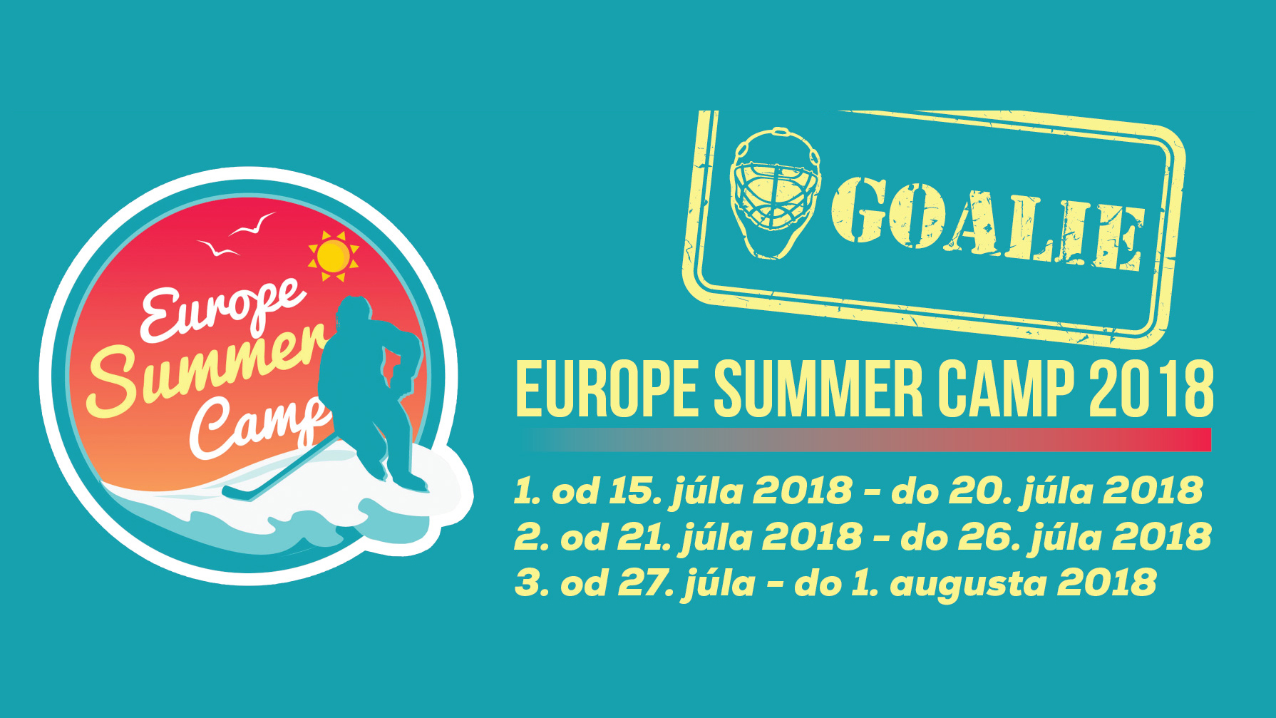 Europe Summer Camp letný hokejový tábor aj pre brankárov