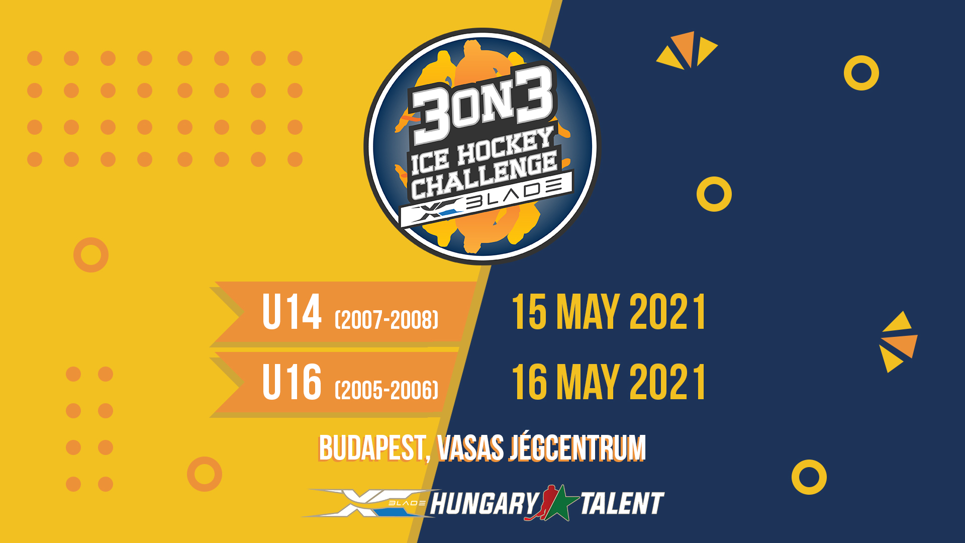 Harmadik alkalommal is XCBlade 3on3 Ice Hockey Challenge Budapesten!