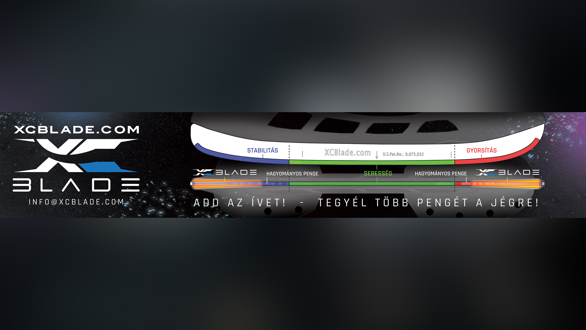 Újra feltalálni a korcsolya pengét