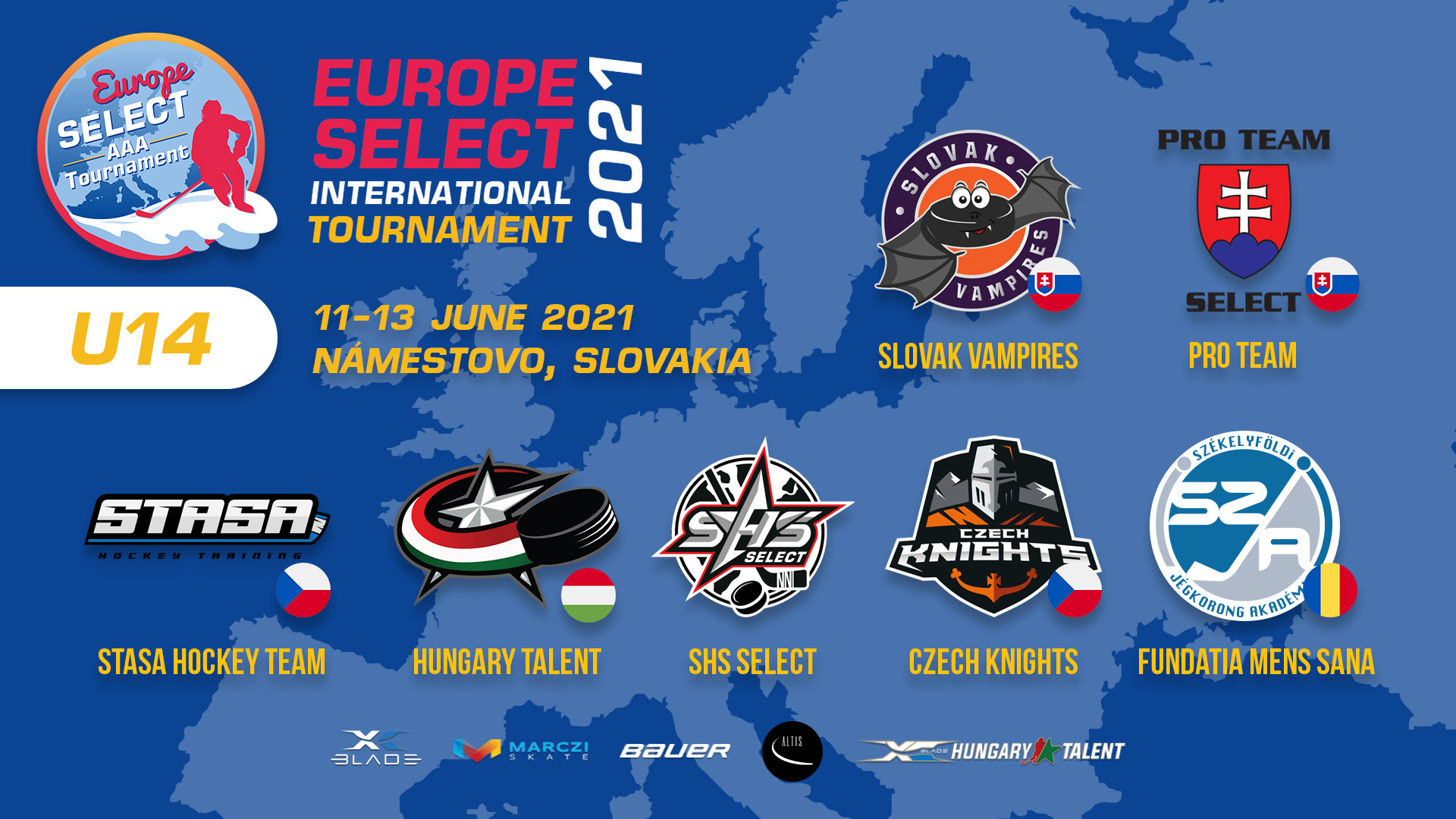 Júniusban U14 Europe Select Tournament