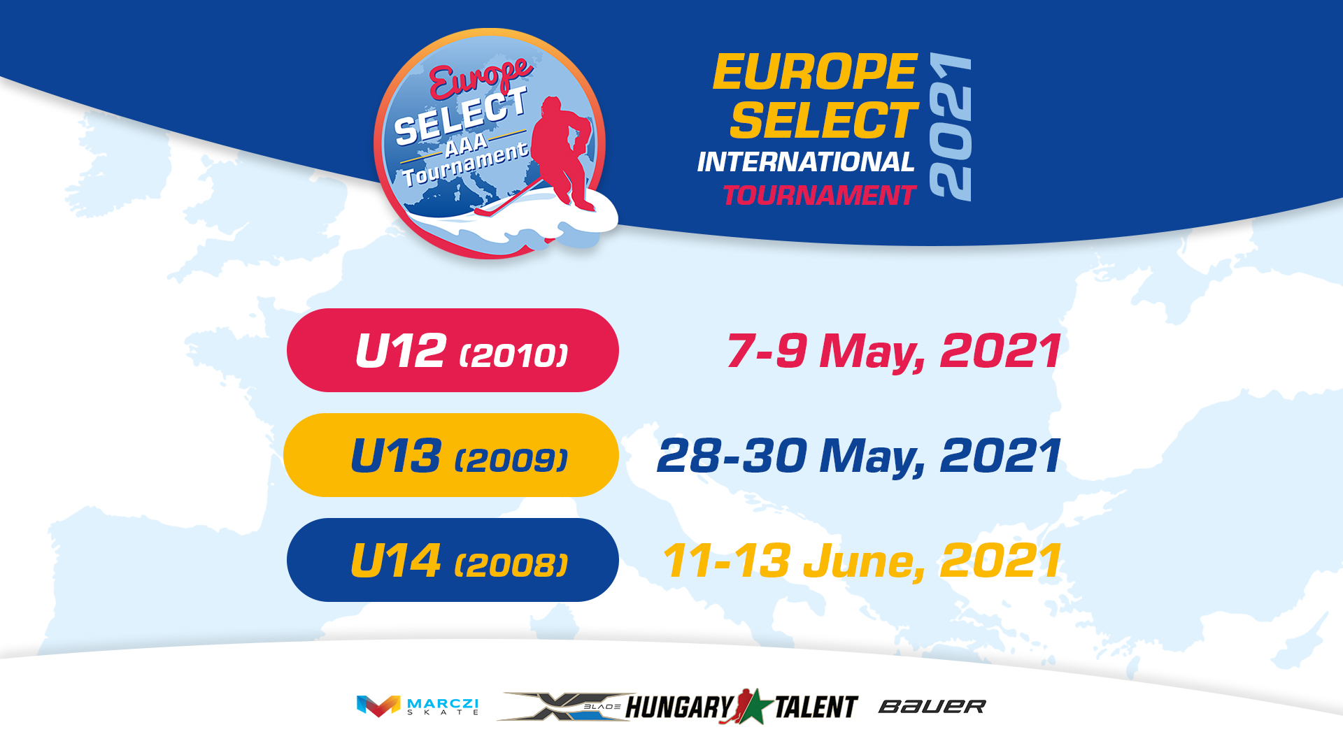 Europe Select Tournament website launched and the registration has started!