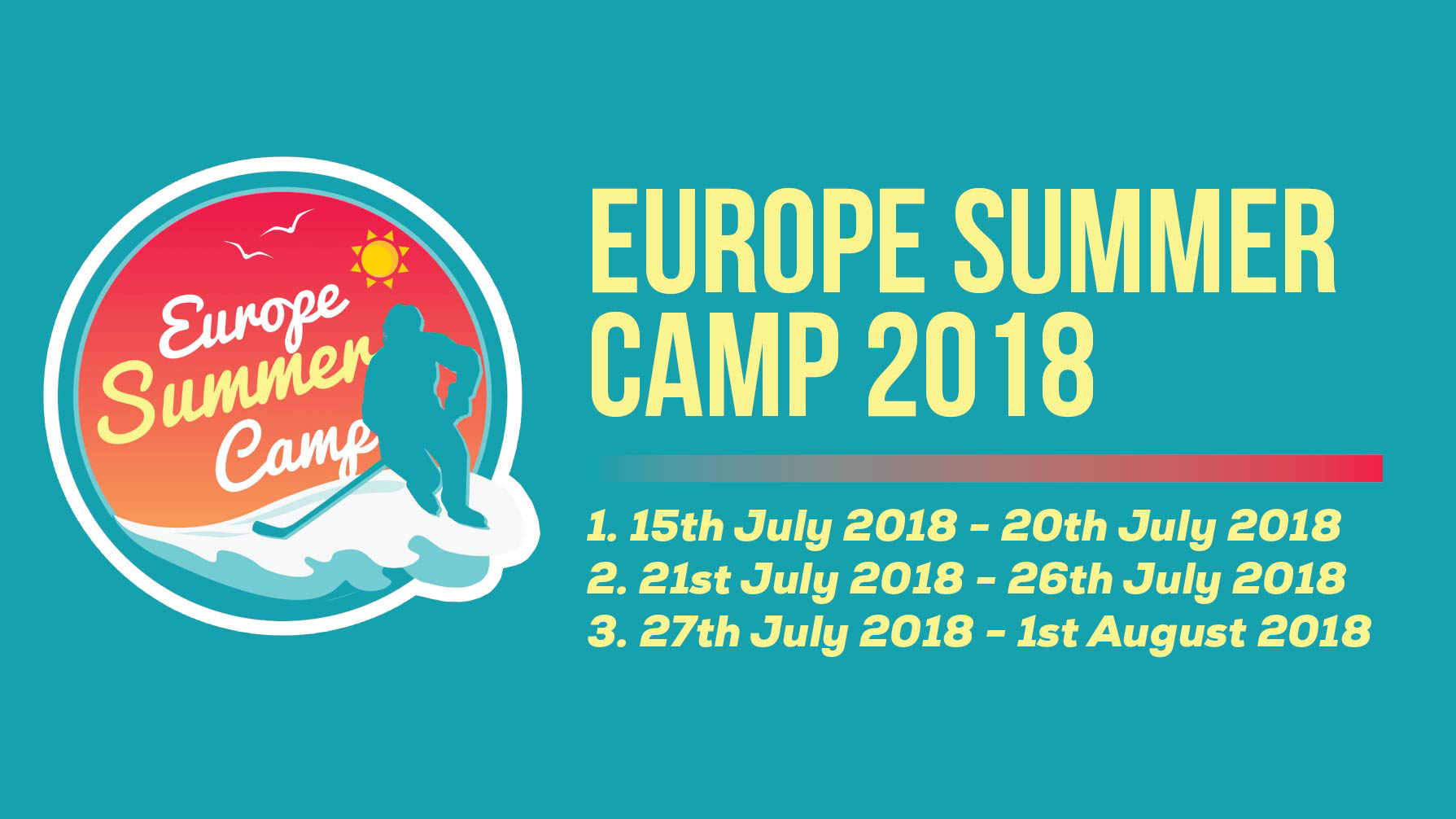 Europe Summer Camp 2018 registration is now live!