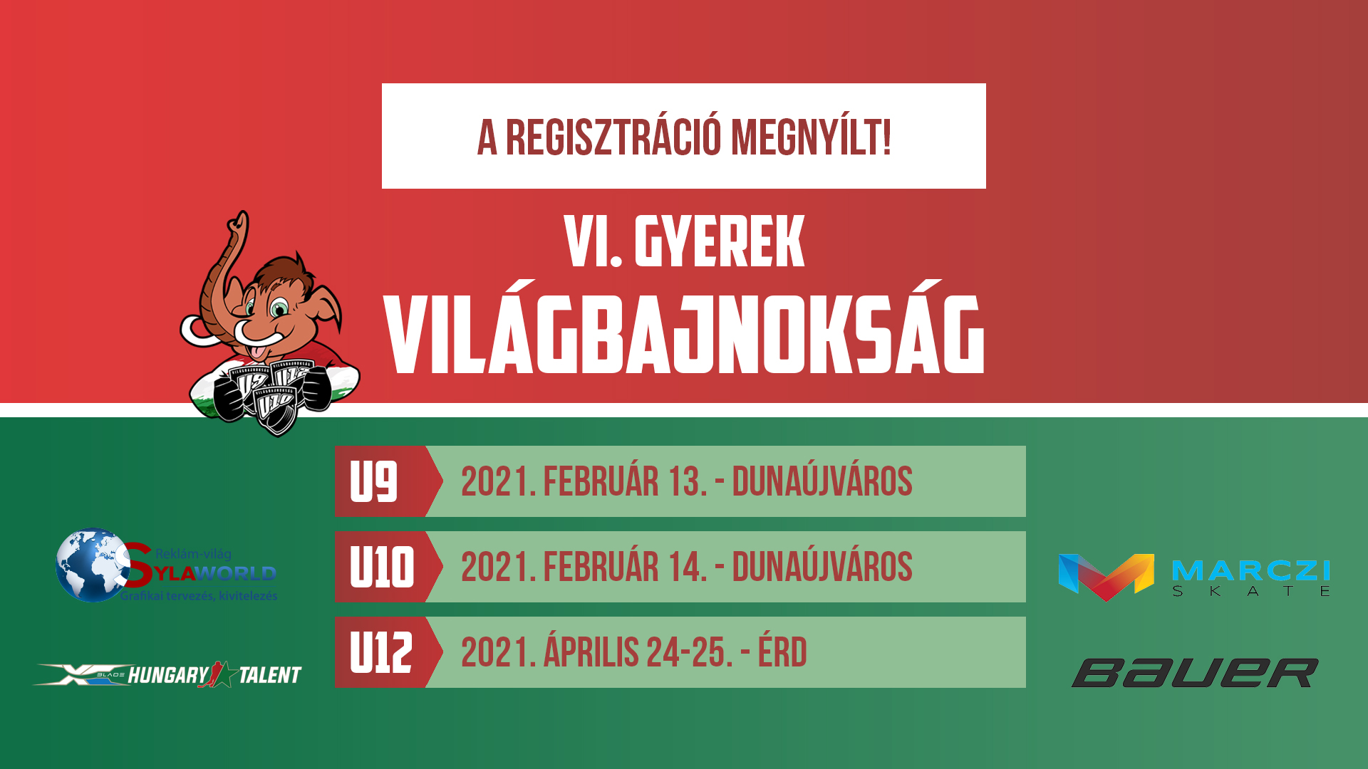 U12-es Gyerek Világbajnokság - már hatodszor