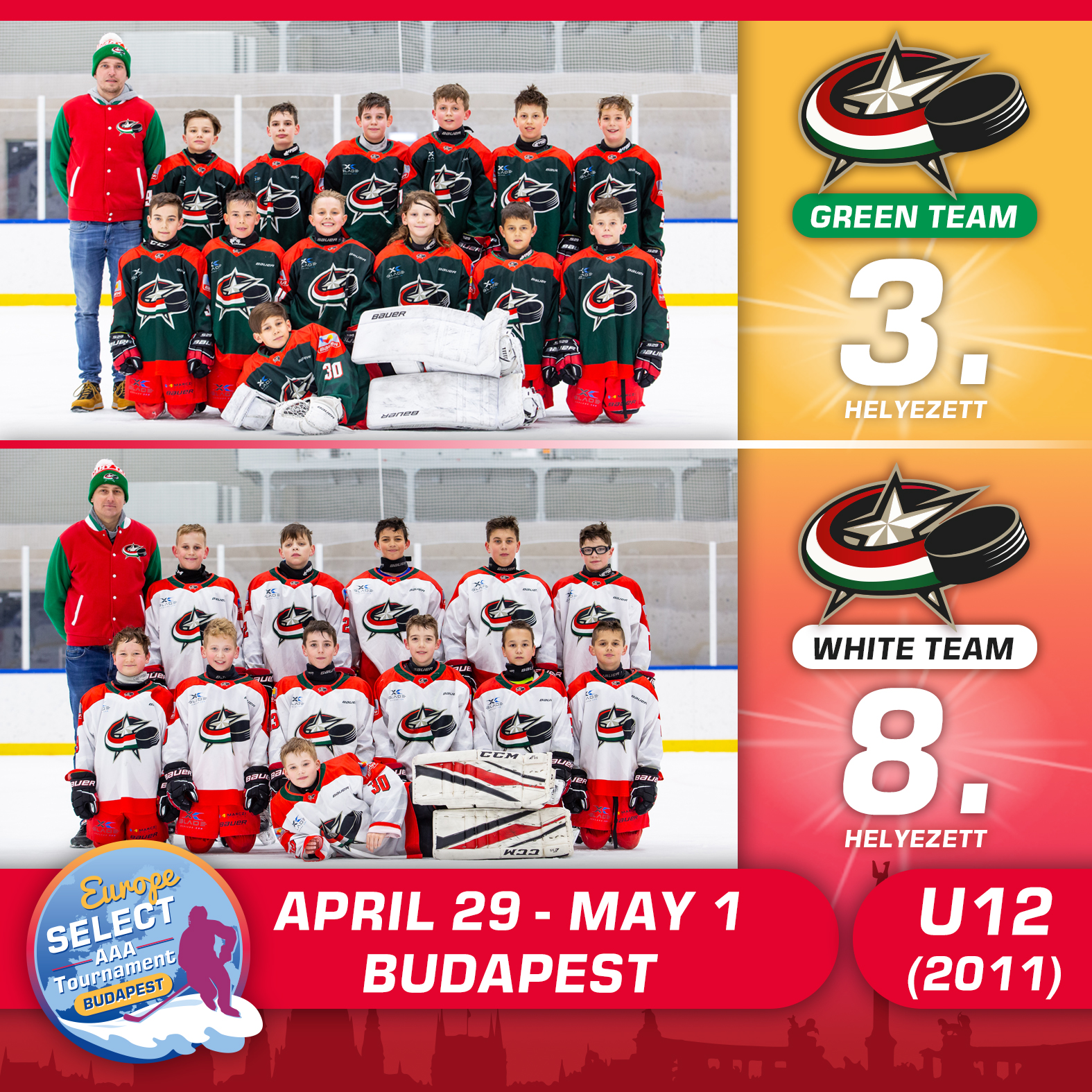 Történelmi bronzot szerzett a 2011-es Zöld csapat