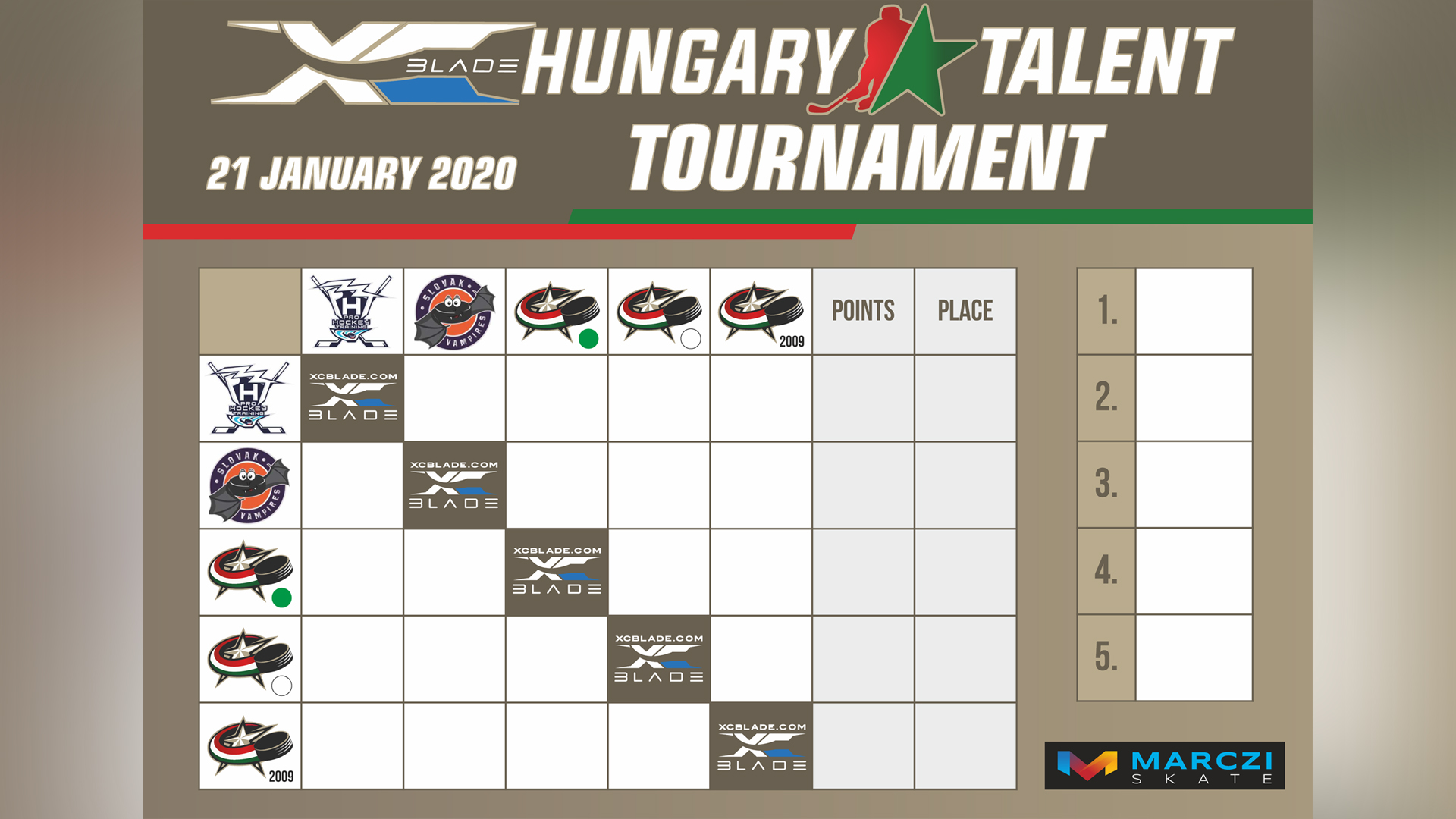 Az utolsó XCBlade felkészülési torna az U12 és U11 korosztálynak a nagy kihívás előtt