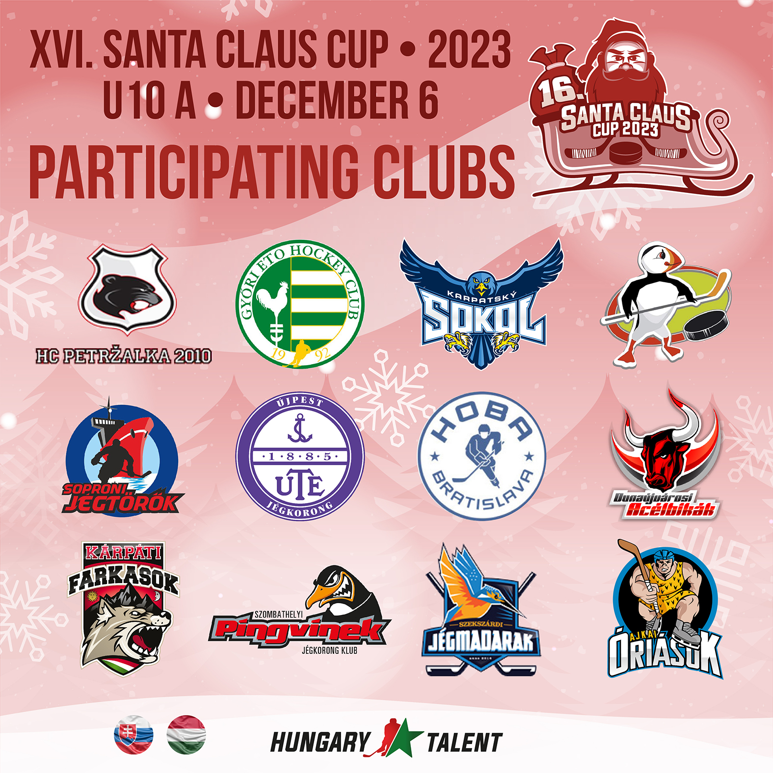 Predstavujeme 16. ročník turnaja Santa Claus Cupu A