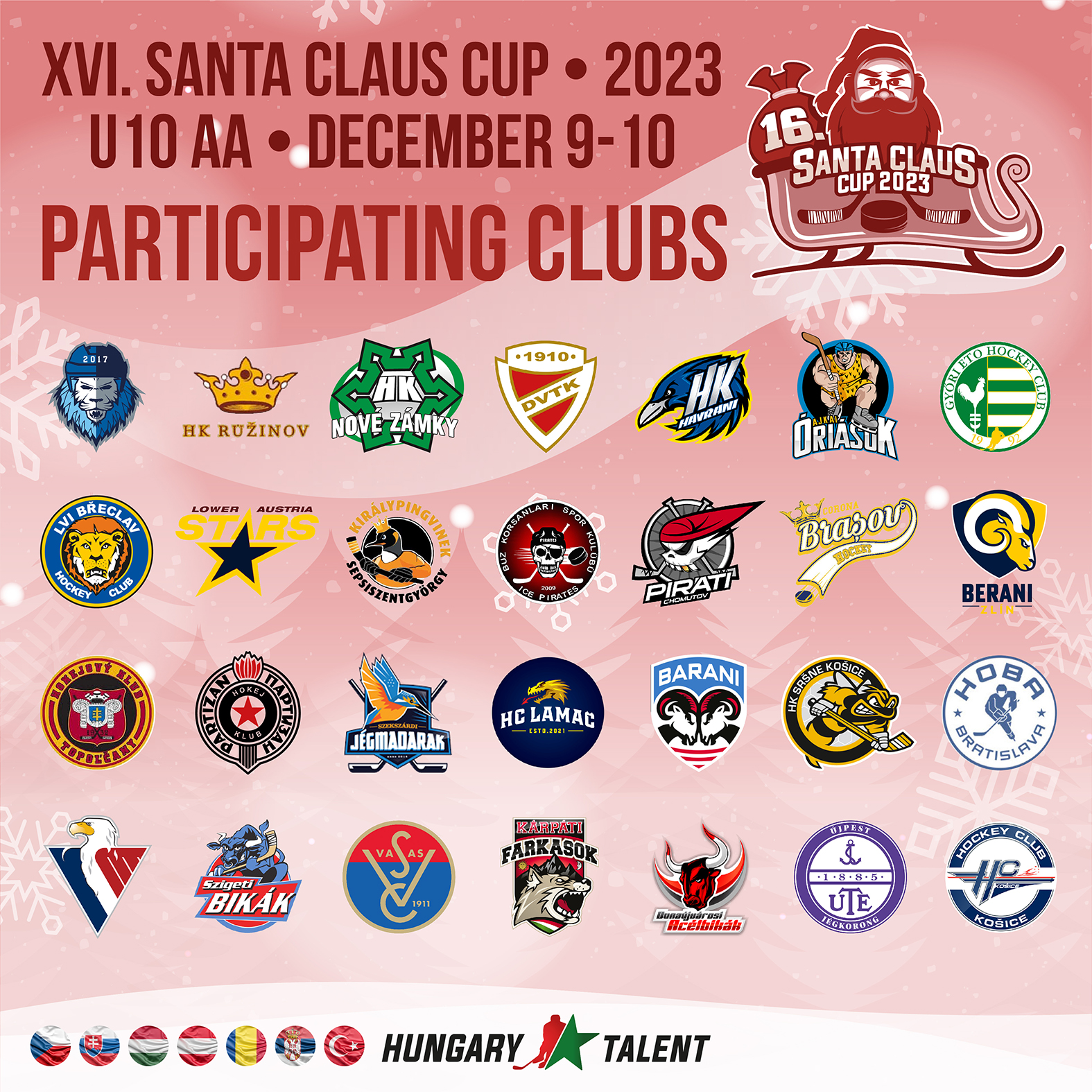 Introducing the 16th Santa Claus Cup AA tournament!
